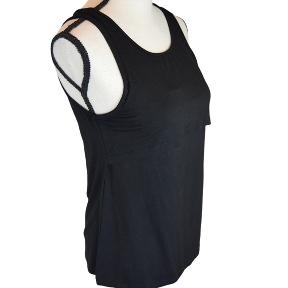 Betianro Black Maternity Nursing Tank -‎ Size Small NEW - Picture 5 of 8